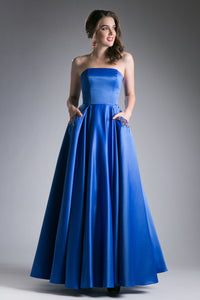CA31750 - Strapless Prom Dress